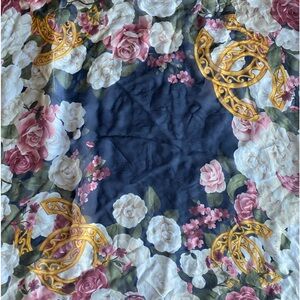 Authentic Chanel silk scarf